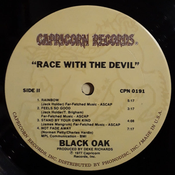 Black Oak Arkansas – Race With The Devil LP vinyl record, image 4 of 6