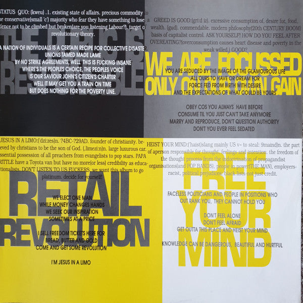 Papa Brittle – Obey, Consume, Marry And Reproduce LP vinyl record, image 6 of 6