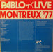 Tommy Flanagan Trio – Montreux '77 LP vinyl record, image 2 of 6