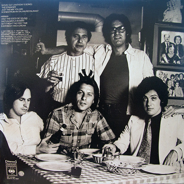Billy Joel – The Stranger LP vinyl record, image 2 of 6