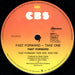 Various – Fast Forward Take One LP vinyl record, image 3 of 5