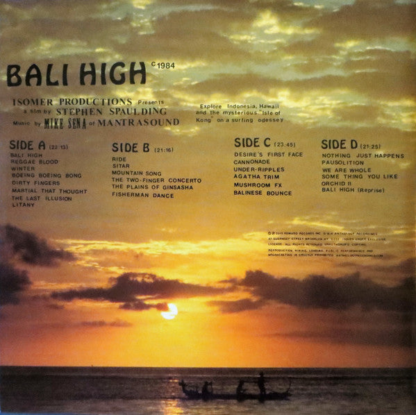 Michael Sena – Bali High (2xLP) LP vinyl record, image 4 of 10
