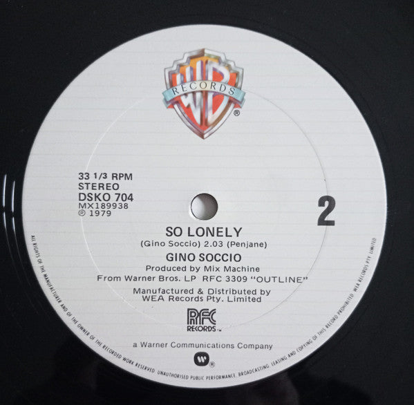 Gino Soccio – Dancer 12" vinyl record, image 2 of 4