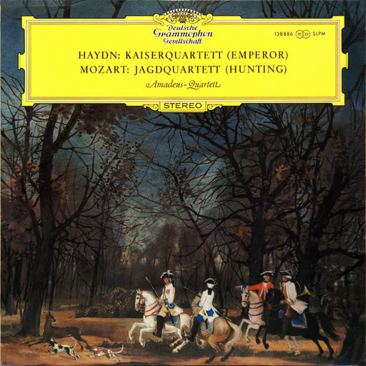 Joseph Haydn, Wolfgang Amadeus Mozart, Amadeus-Quartett – Kaiserquartett (Emperor) / Jagdquartett (Hunting)
