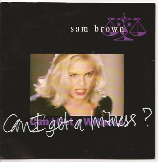 Sam Brown – Can I Get A Witness 7" vinyl record, image 1 of 4