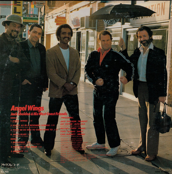 Jack Sheldon & His West Coast Friends – Angel Wings LP vinyl record, image 3 of 7