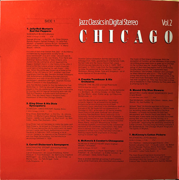 Various – Chicago LP vinyl record, image 2 of 7