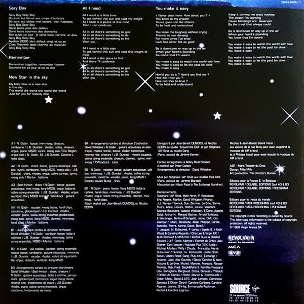 AIR – Moon Safari LP vinyl record, image 6 of 7