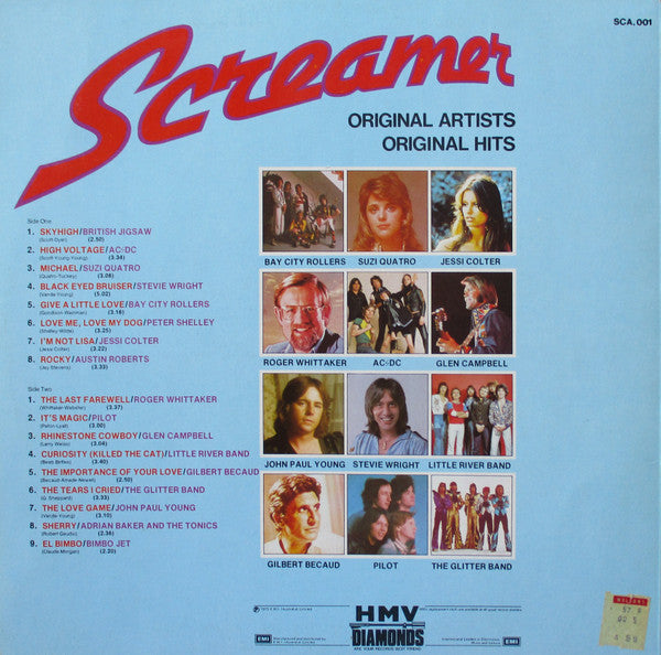 Various – Screamer LP vinyl record, image 4 of 4