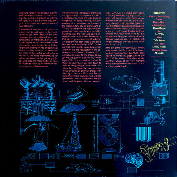 Frank Zappa – Joe's Garage Act I LP vinyl record, image 2 of 10