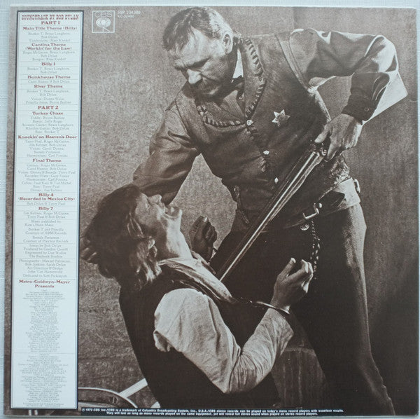 Bob Dylan – Pat Garrett & Billy The Kid - Original Soundtrack Recording LP vinyl record, image 2 of 4