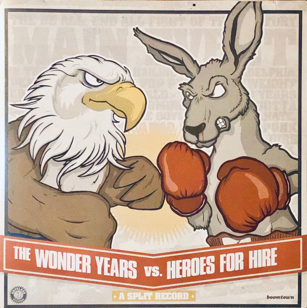 The Wonder Years, Heroes For Hire – A Split Record 7" vinyl record, image 1 of 6
