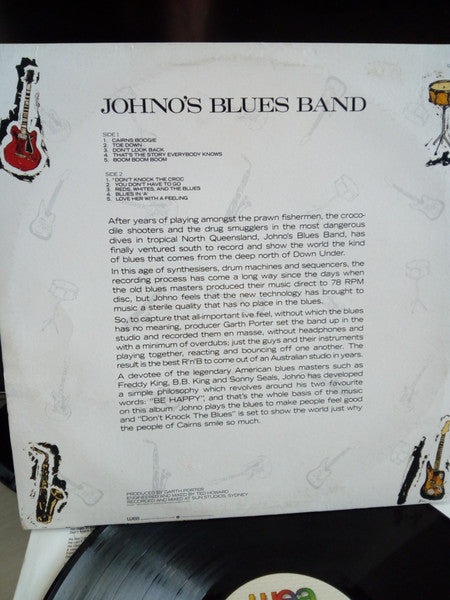 Johno's Blues Band – Don't Knock The Blues LP vinyl record, image 2 of 4