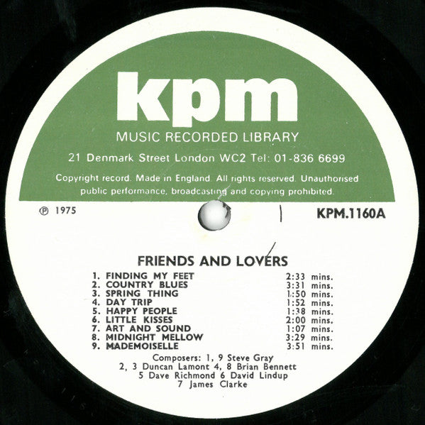 Various – Friends And Lovers LP vinyl record, image 3 of 4