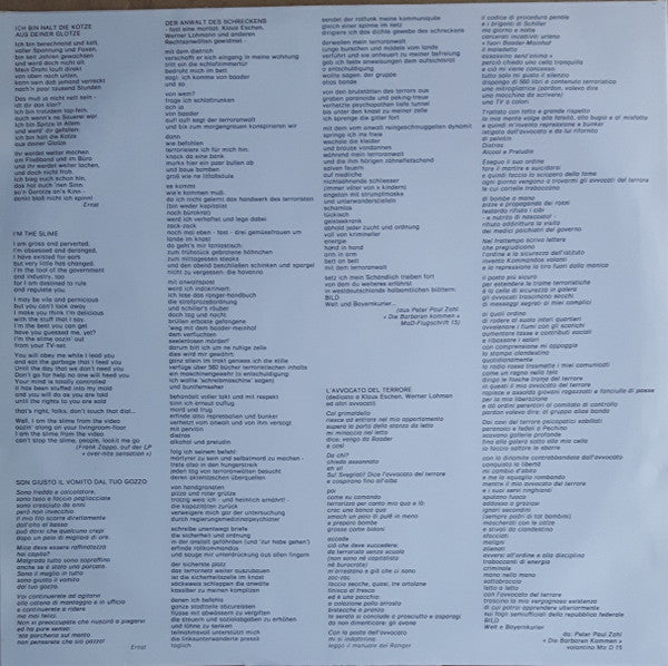 Sogenanntes Linksradikales Blasorchester – La Cosiddetta Banda Della Sinistra Rivoluzionaria LP vinyl record, image 5 of 6