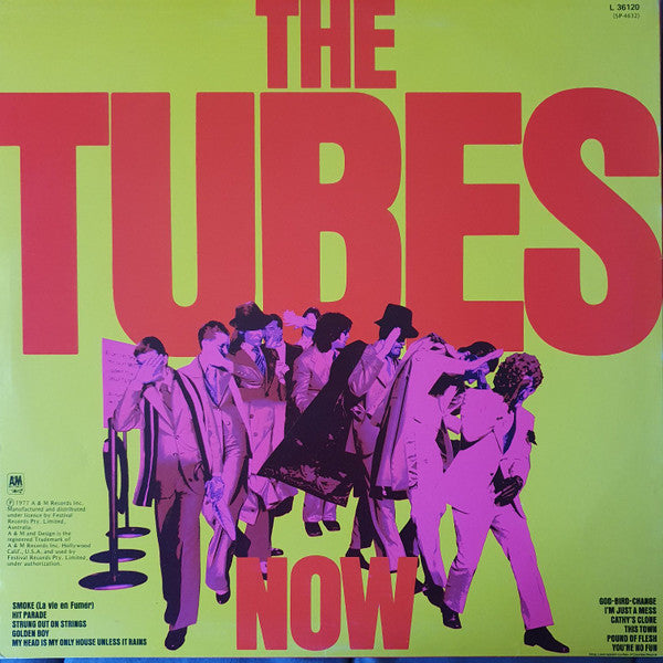 The Tubes – Now LP vinyl record, image 2 of 6