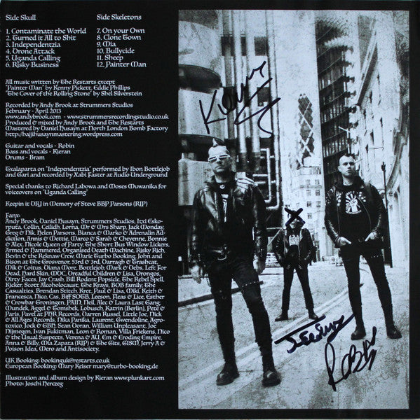 The Restarts – A Sickness Of The Mind LP vinyl record, image 3 of 6