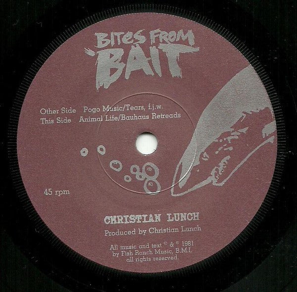 Christian Lunch – Bites From Bait 7" vinyl record, image 3 of 4