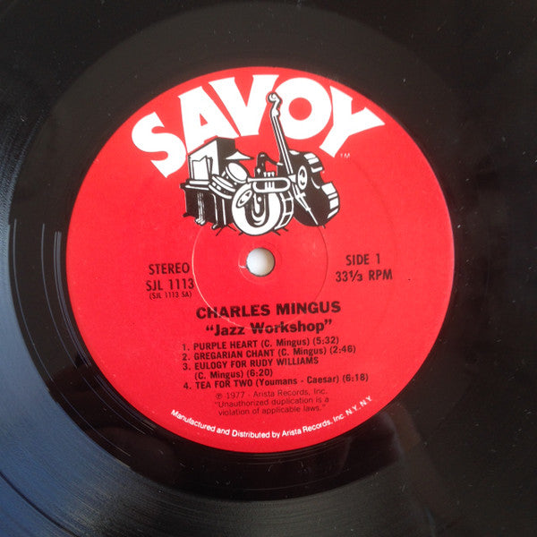 Charles Mingus – Jazz Workshop LP vinyl record, image 3 of 6