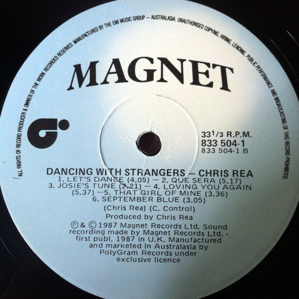Chris Rea – Dancing With Strangers LP vinyl record, image 4 of 6