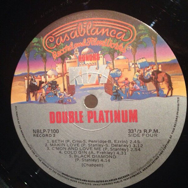 Kiss – Double Platinum (2xLP) LP vinyl record, image 6 of 10