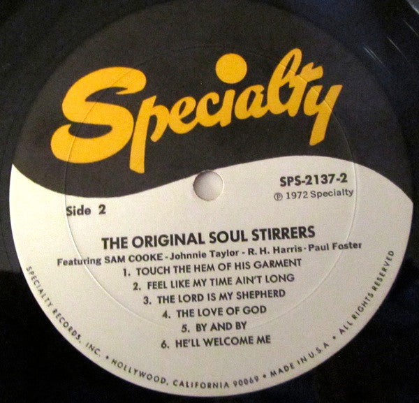 The Soul Stirrers – The Original Soul Stirrers Featuring Sam Cooke LP vinyl record, image 4 of 6