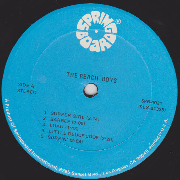 The Beach Boys – 1961 LP vinyl record, image 4 of 5