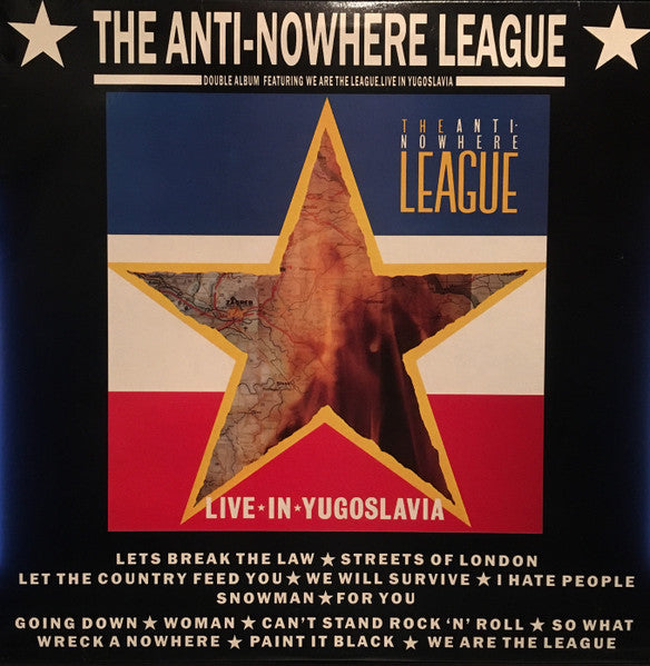 Anti-Nowhere League – Live In Yugoslavia / We Are...The League (2xLP) LP vinyl record, image 1 of 6