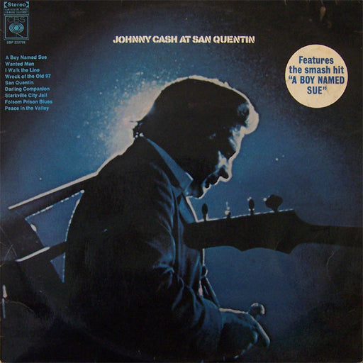 Johnny Cash – Johnny Cash At San Quentin LP vinyl record, image 1 of 4