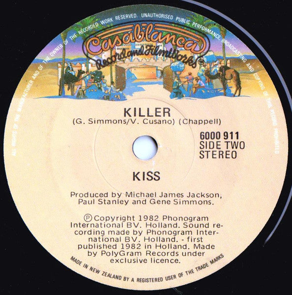 Kiss – I Love It Loud 7" vinyl record, image 2 of 2
