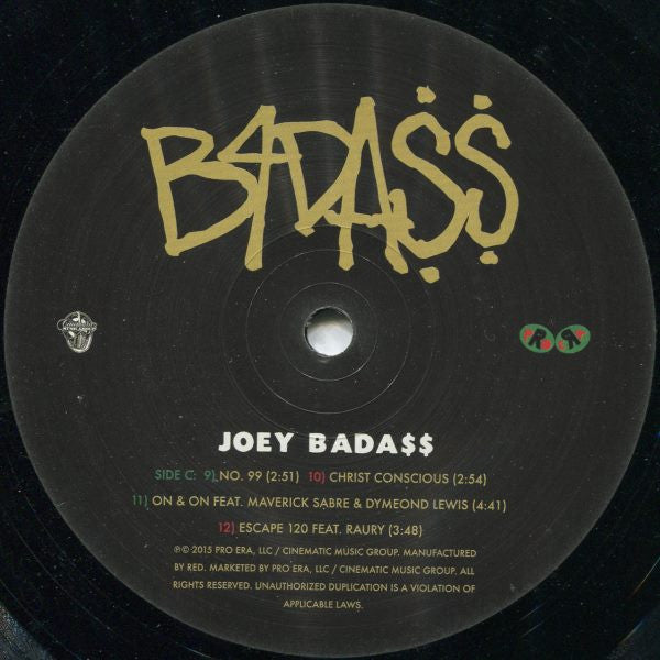 Joey Bada$$ – B4.DA.$$ (2xLP) LP vinyl record, image 7 of 9
