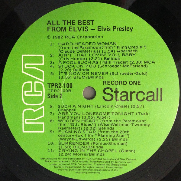 Elvis Presley – All The Best (2xLP) LP vinyl record, image 5 of 10