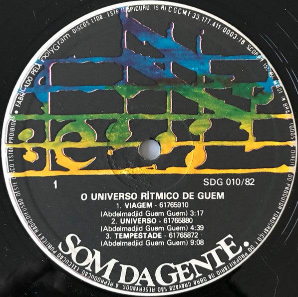 Guem – O Universo Ritmico De Guem LP vinyl record, image 3 of 4