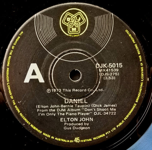 Elton John – Daniel