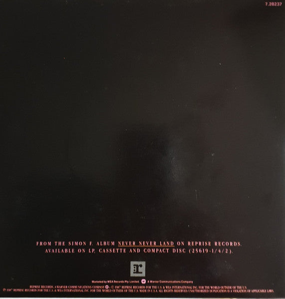 Simon Fellowes – American Dream / Love Bomb 7" vinyl record, image 2 of 4