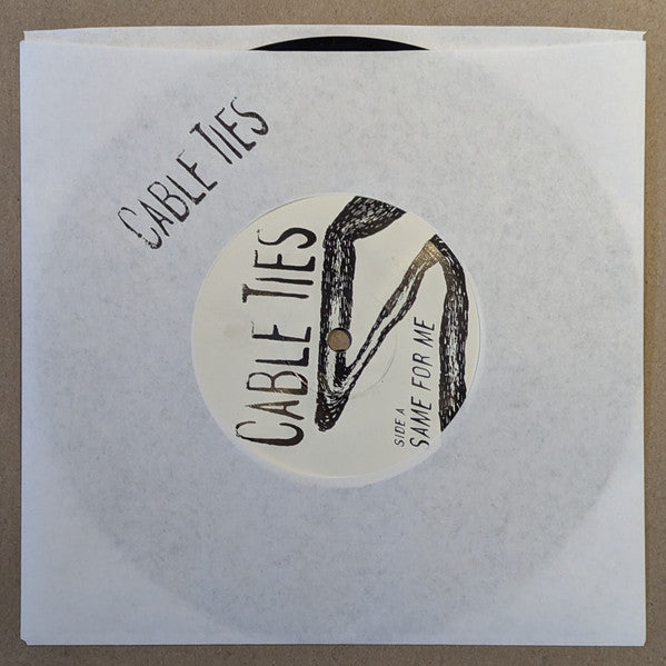 Cable Ties – Same For Me / Walking Out 7" vinyl record, image 4 of 5