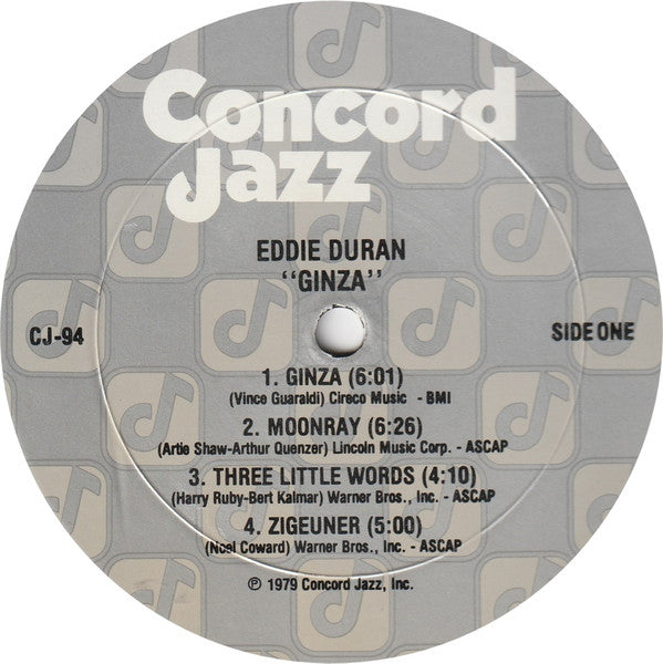 Eddie Duran – Ginza LP vinyl record, image 3 of 4