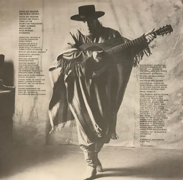 Stevie Ray Vaughan & Double Trouble – In Step LP vinyl record, image 5 of 6