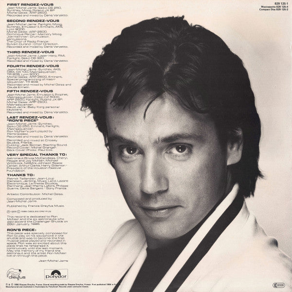 Jean-Michel Jarre – Rendez-Vous LP vinyl record, image 2 of 4