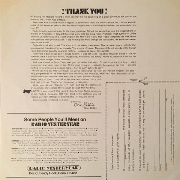 Laurel & Hardy – Laurel & Hardy On The Air LP vinyl record, image 6 of 6