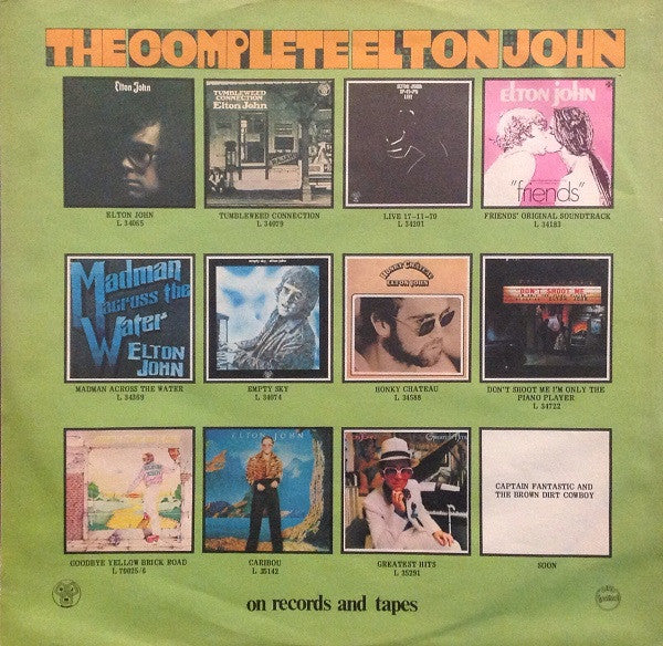 Elton John – Empty Sky LP vinyl record, image 7 of 10