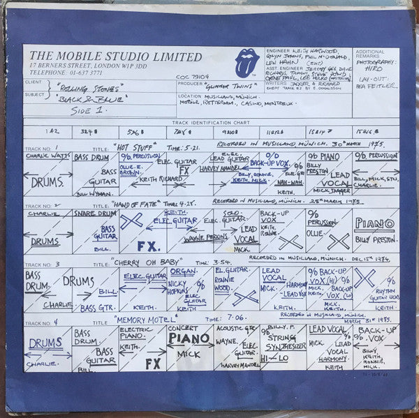 The Rolling Stones – Black And Blue LP vinyl record, image 8 of 9
