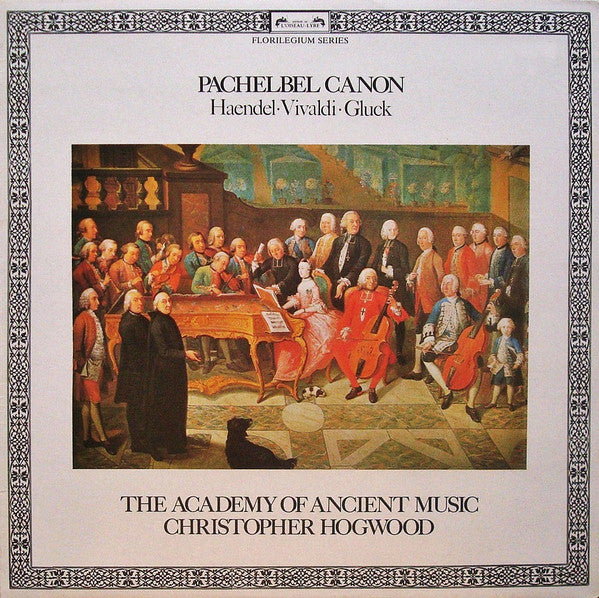 Johann Pachelbel, Georg Friedrich Händel, Antonio Vivaldi, Christoph Willibald Gluck, The Academy Of Ancient Music, Christopher Hogwood – Pachelbel Canon LP vinyl record, image 1 of 5