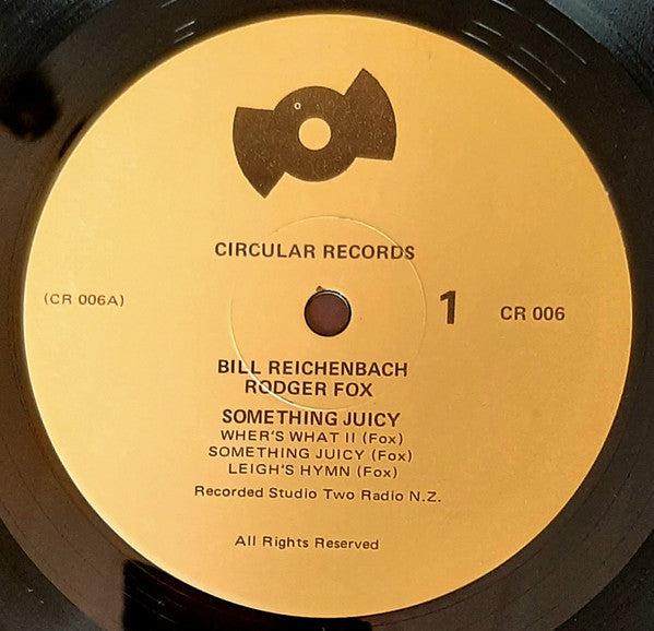 Bill Reichenbach, Rodger Fox – Something Juicy LP vinyl record, image 3 of 4