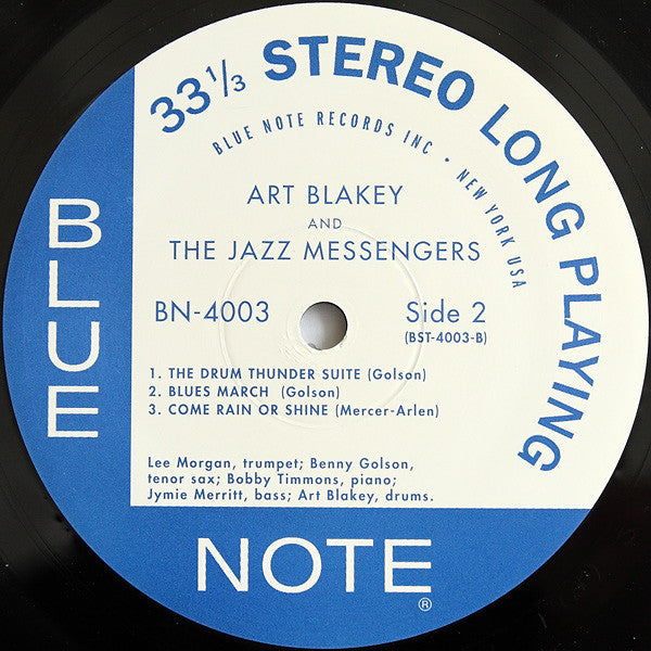 Art Blakey & The Jazz Messengers – Moanin' LP vinyl record, image 4 of 5