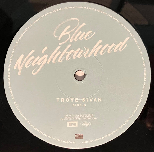 Troye Sivan – Blue Neighbourhood (2xLP) LP vinyl record, image 4 of 10