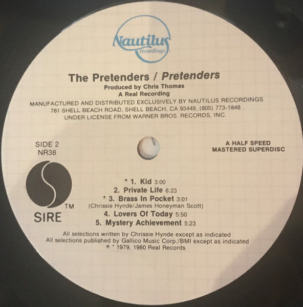 The Pretenders – Pretenders LP vinyl record, image 4 of 6