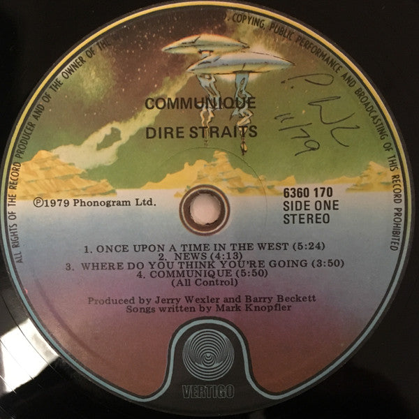 Dire Straits – Communiqué LP vinyl record, image 3 of 6
