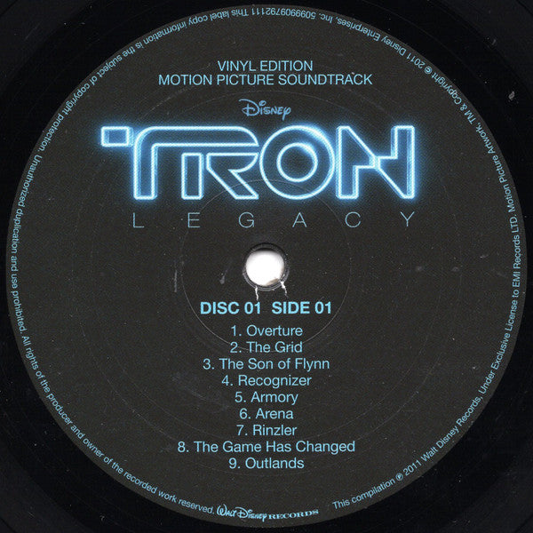 Daft Punk – TRON: Legacy (Vinyl Edition Motion Picture Soundtrack) (2xLP) LP vinyl record, image 5 of 10