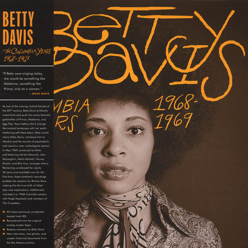 Betty Davis – The Columbia Years 1968-1969 LP vinyl record, image 1 of 10
